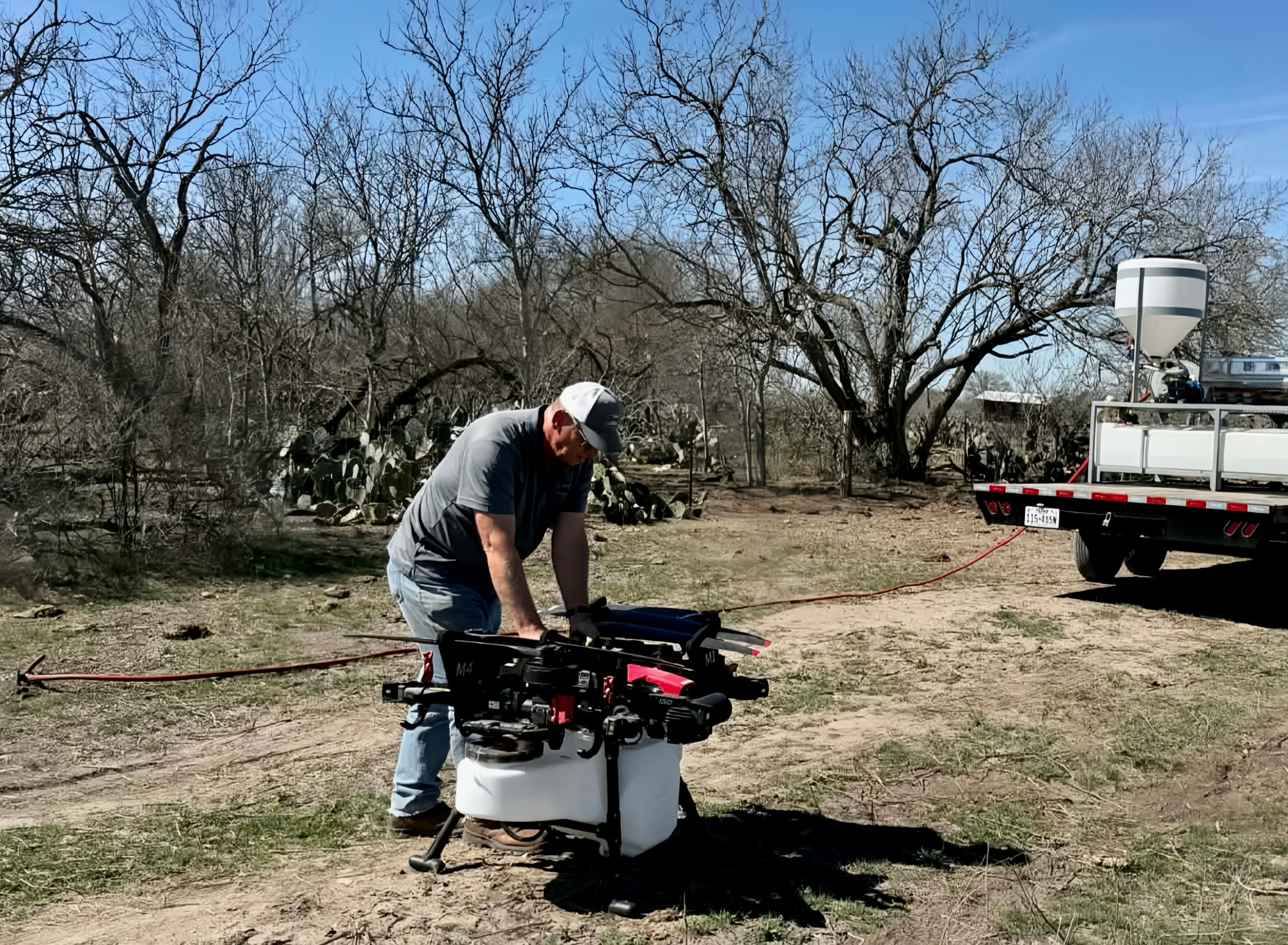 For Texas Ranchers Fighting Invasive Brush, XAG Drones Are Changing the Odds