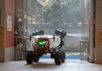 XAG Robot Joins Drone Fleet to Initiate Ground Air Disinfection in Coronavirus Battle