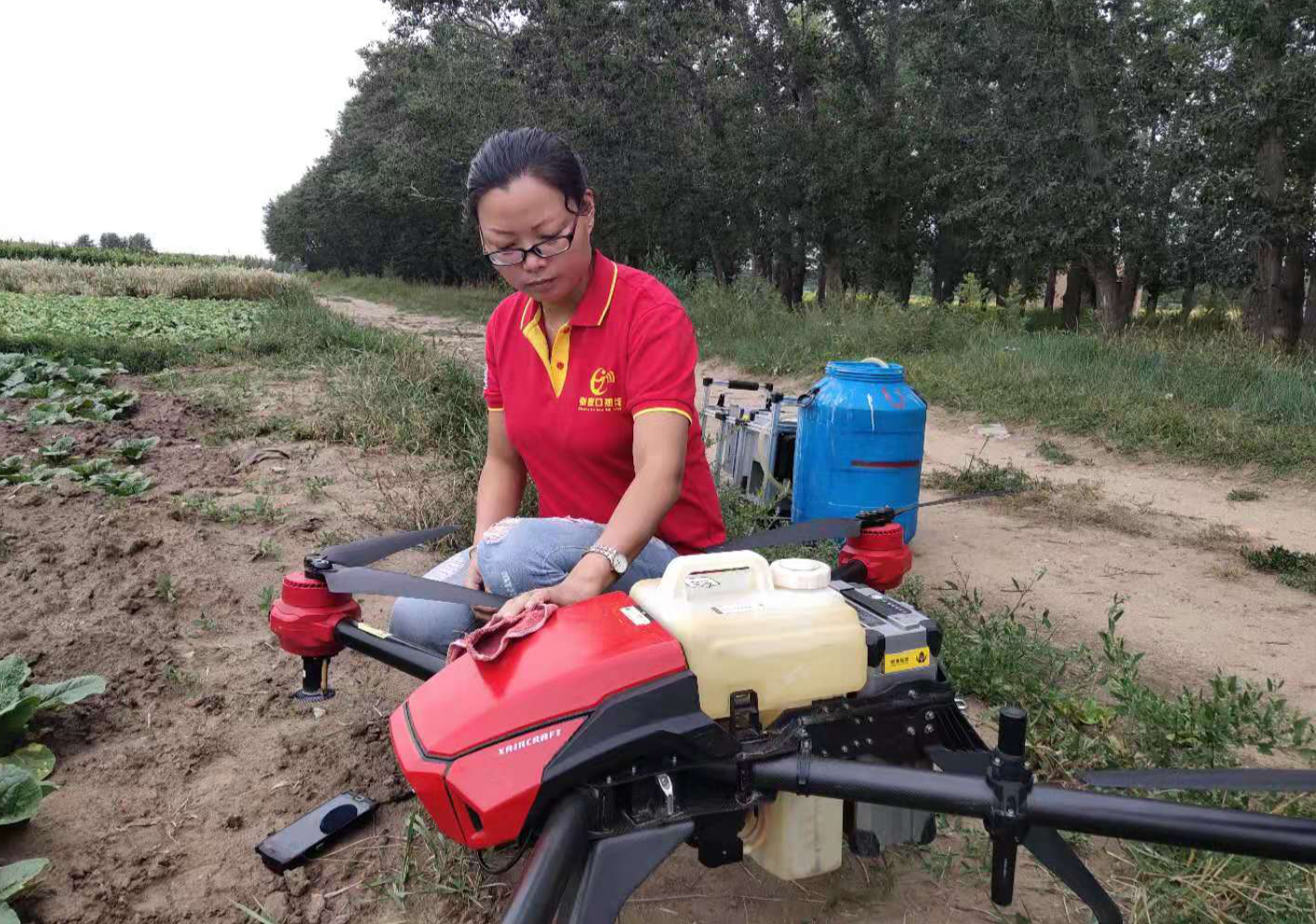 Meet the Female Drone Pilot in Agriculture: Empowering Rural Community to Tackle Extreme Poverty