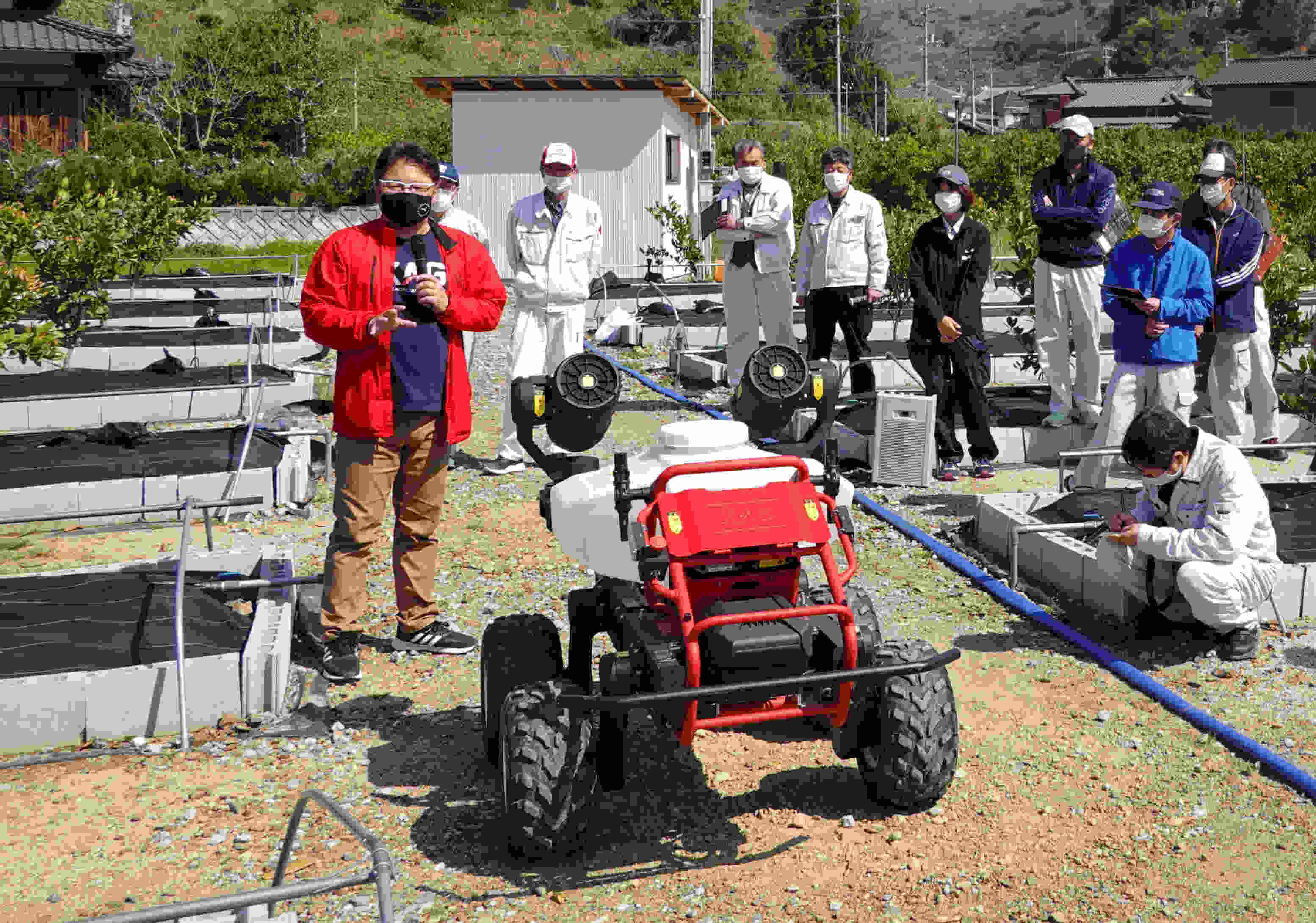 XAG R150 ground robot debuts to help Japanese farmers overcome aging