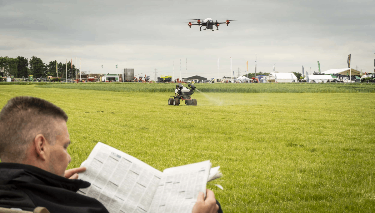 XAG Low-carbon Farm Robots Exhibited at UK’s Cereals Agricultural Show