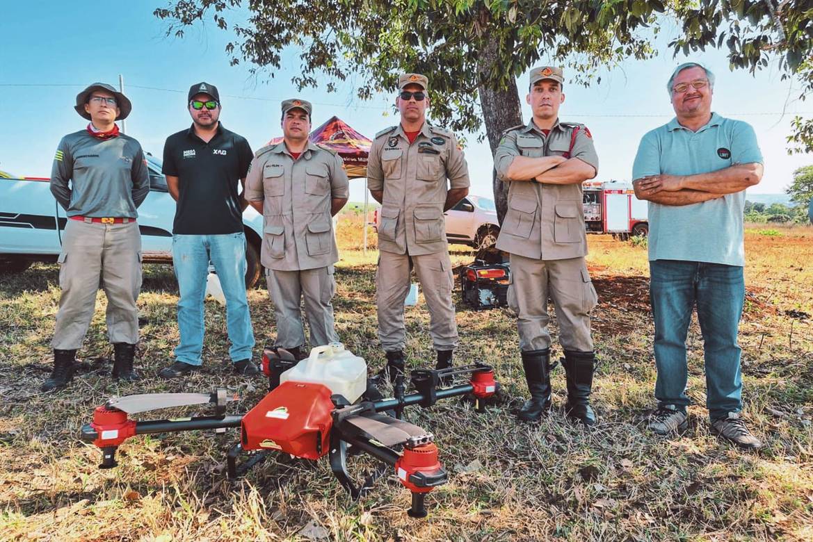 Across Brazil: Drone as New Firefighter in Wildfires Control​