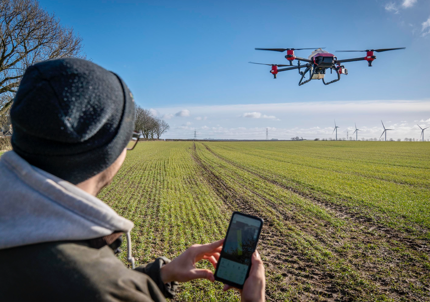 XAG Agriculture Drone is Granted the CAA Operational Authorization to Spray in the UK
