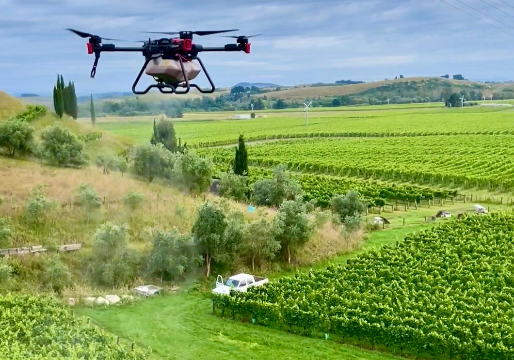 XAG Drones in Vineyards Make Wine Growing Safer and Easier 