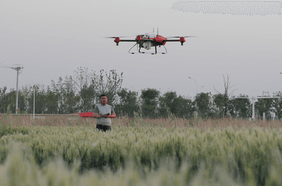 XAG user borrowed P Series Plant Protection UAS through Alipay Credit.