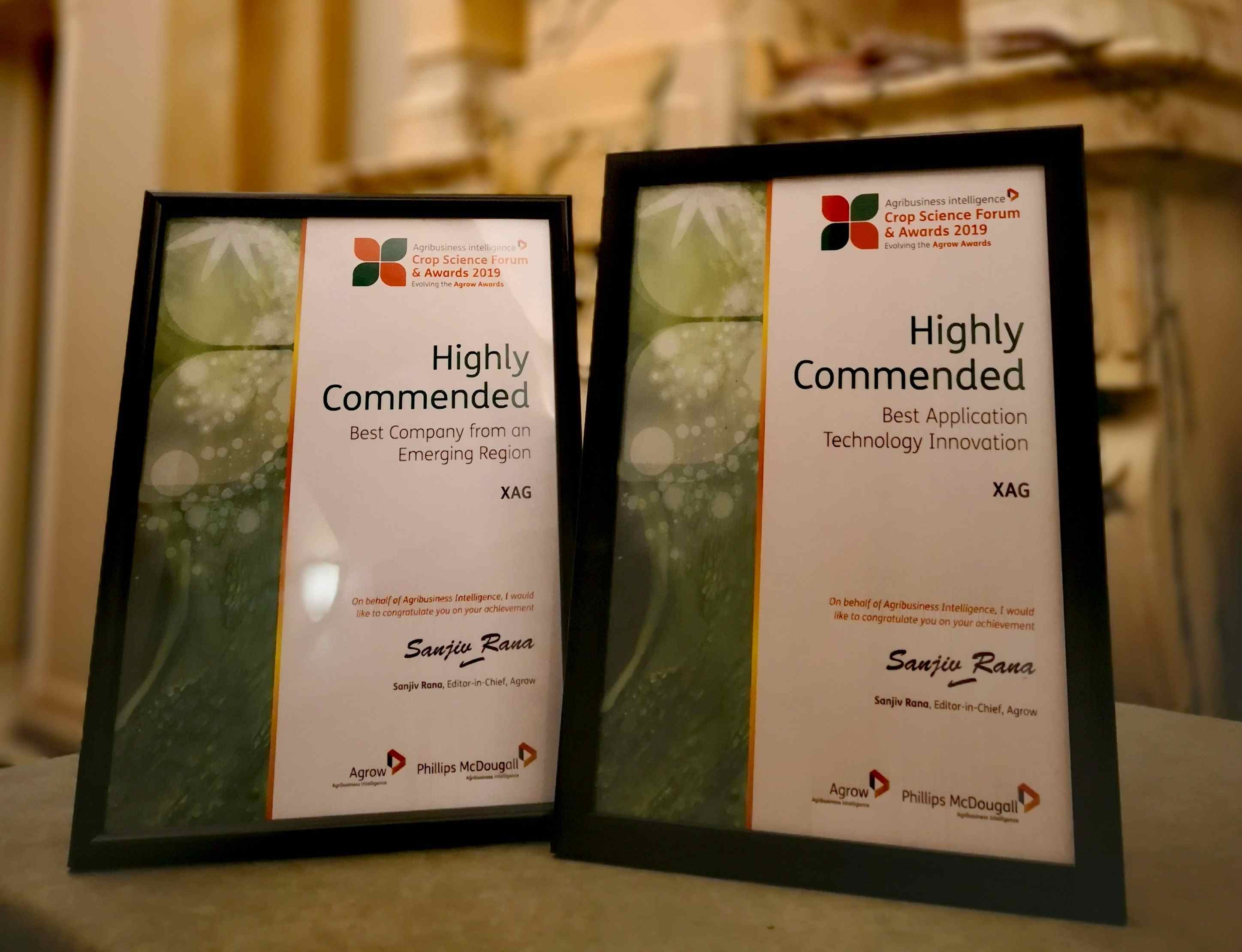 Highly Commended honours
