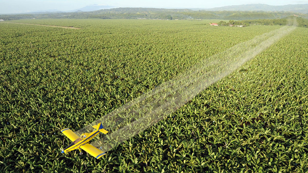 traditional aerial spraying