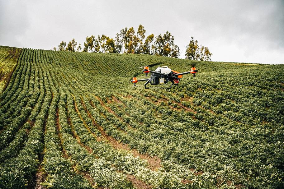 The agricultural drone can be a sustainable solution to the Ecuadorian farmers