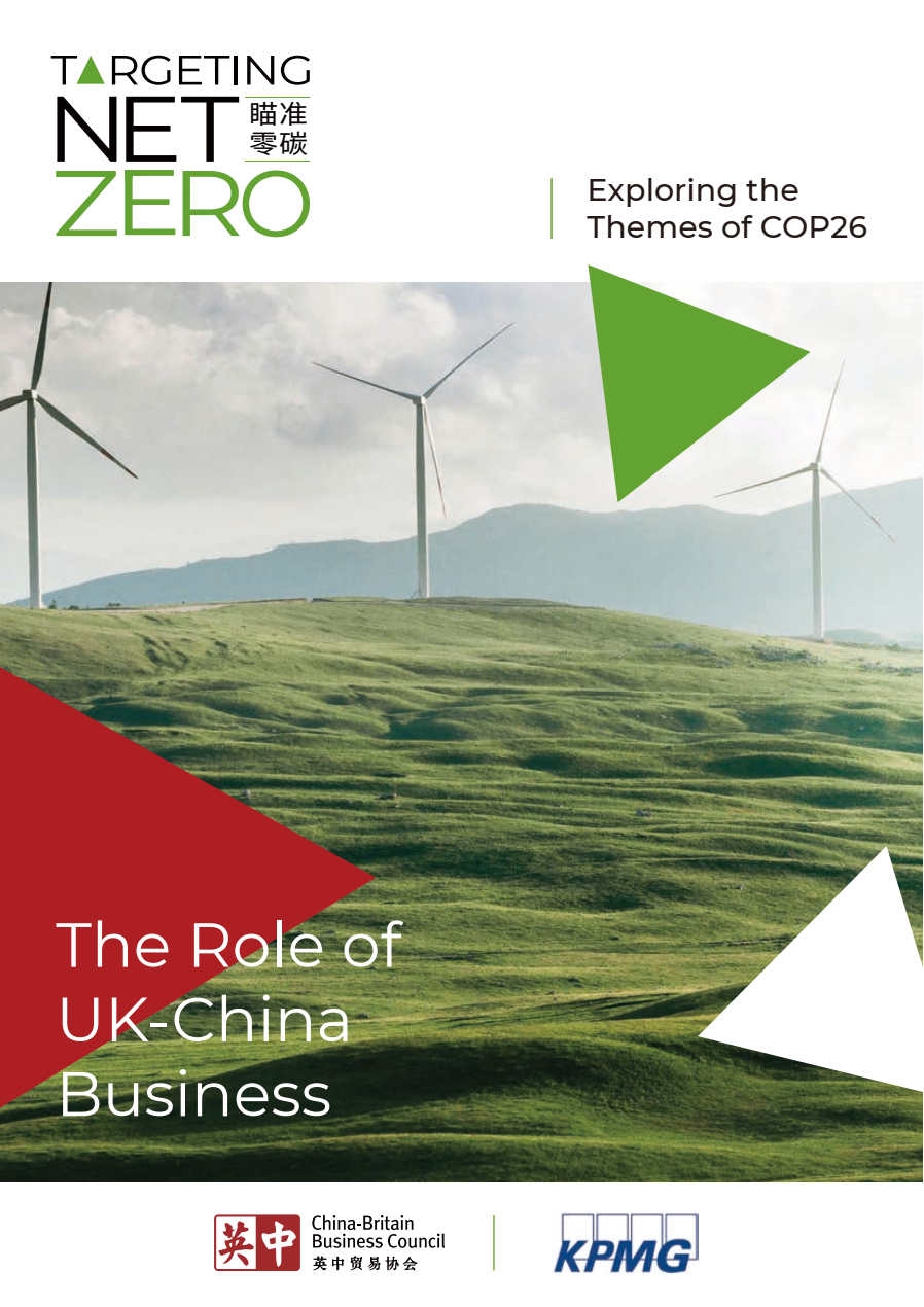 Targeting net zero role uk china business report