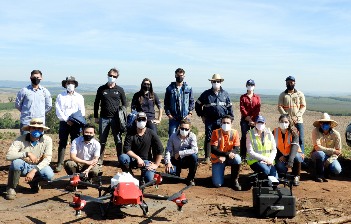 XAG Farming Drone for Post-deforestation Land Management
