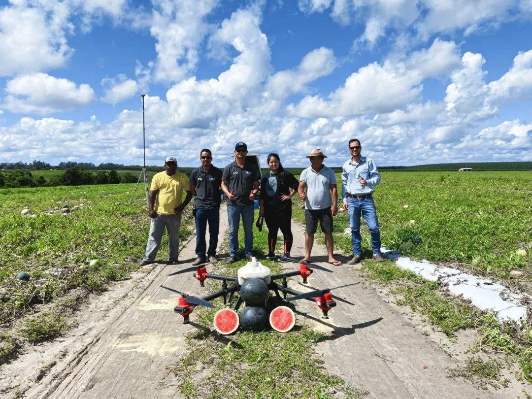 極飛農業無人機獲得巴西果農認可